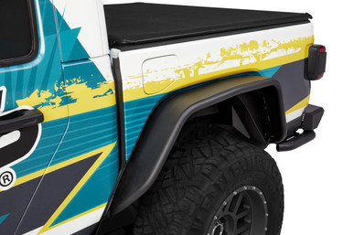 Granite Series™ Rear Fender Flares Jeep 2020-2023 Gladiator, Rear