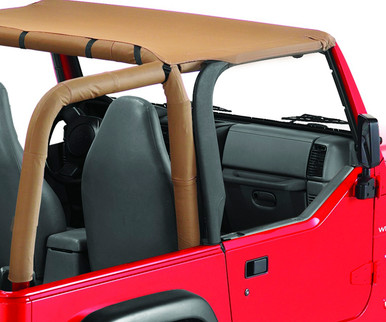 Header Standard Targa Style Bikini® Top Jeep 1997-2002 Wrangler TJ