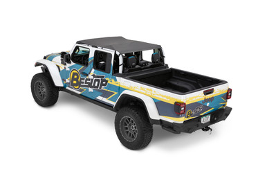 Header Extended Safari Style Bikini® Top Jeep 2020-2024 Gladiator